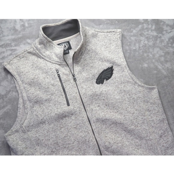Ots Other - NFL Philadelphia Eagles Men's‎ Vest XL Fleece Zip Up Team Apparel